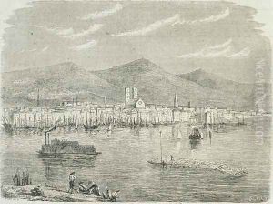 Montreal in the 1860s by Paul Huet