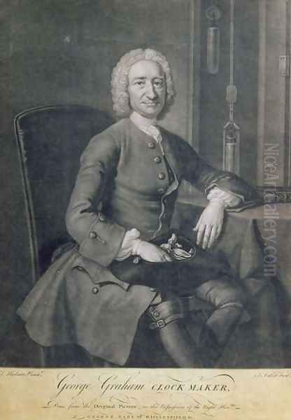 Portrait of George Graham 1673-1751 Clockmaker - view 1