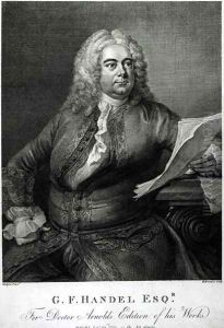 George Frederick Handel 1685-1759 by Thomas Hudson
