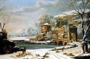 Winter Landscape by Johann Oswald Harms