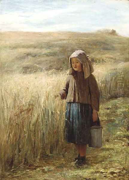 Through the barley - view 1