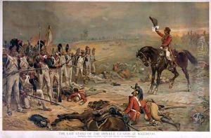 The Last Stand of the Imperial Guards at Waterloo in 1815