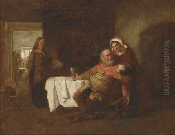 Falstaff in an inn - view 1