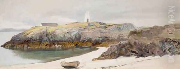 Light House at Llanddwyn - view 1