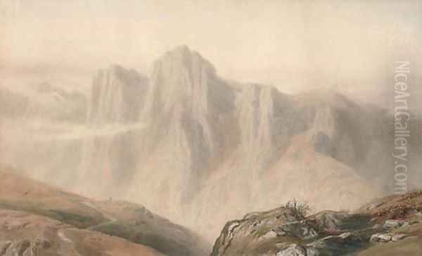 The misty hills - view 1