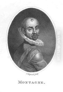 Portrait of Michel de Montaigne by James, the Elder Hopwood