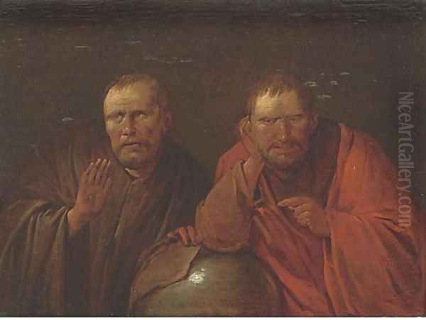 Democritus and Heraclitus - view 1