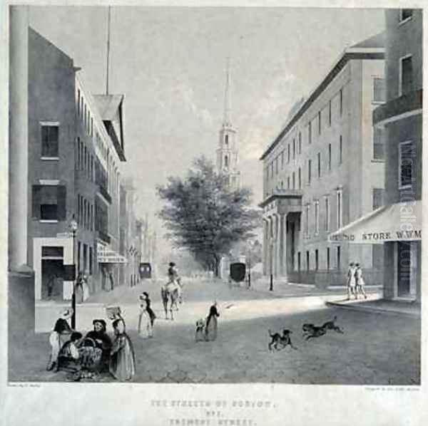 Tremont Street Boston - view 1