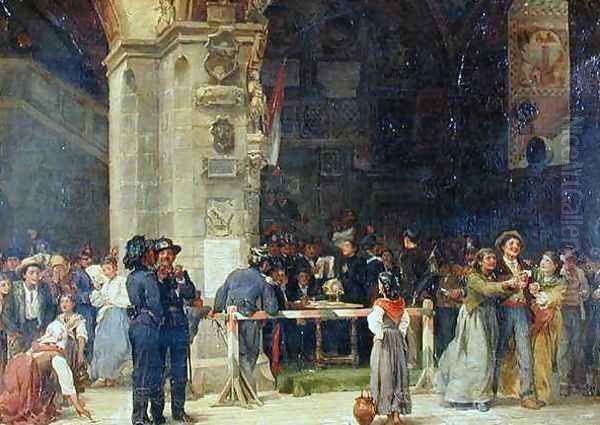 Drawing for Military Service Modern Italy - view 1