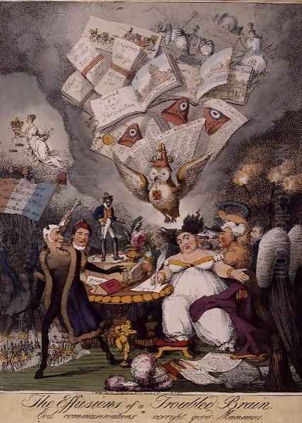 The Effusions of a Troubled Brain - view 1