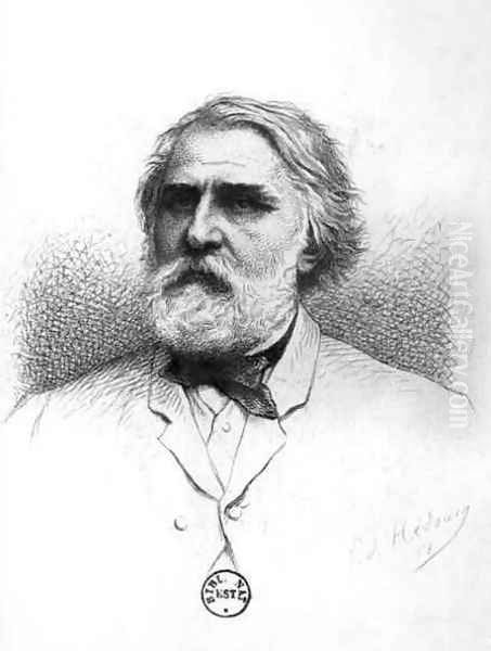 Portrait of Ivan Turgenev 1818-83 - view 1