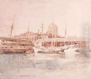 Custom House from the Salthouse Docks by James Hamilton Hay