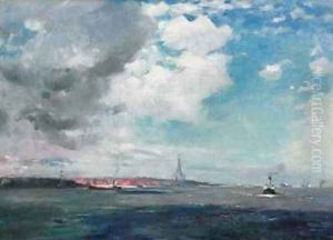 New Brighton from the Mersey by James Hamilton Hay