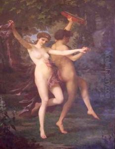 Sacrifice to Pan by Pierre Honore Hugrel