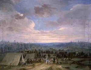 A Cavalry Encampment