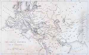 The Great Empires in the Time of Charlemagne by W Hughes