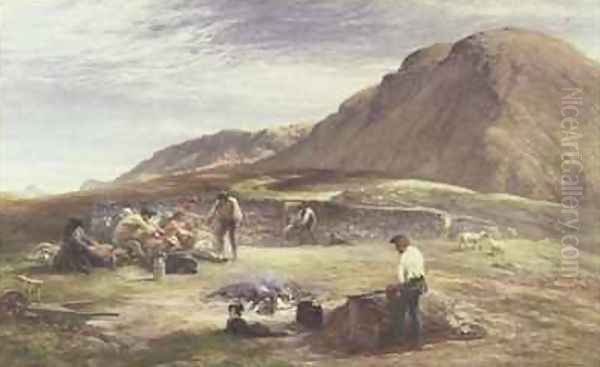 Sheepshearing - view 1