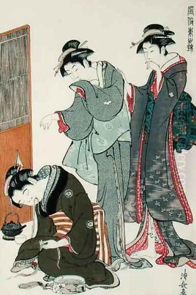 Dozing Tea Seller - view 1