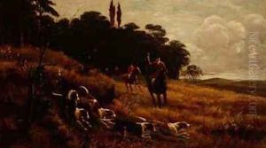 Full Cry by Alfred Charles Havell