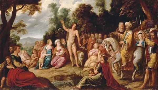 The Predication of the Baptist - view 1
