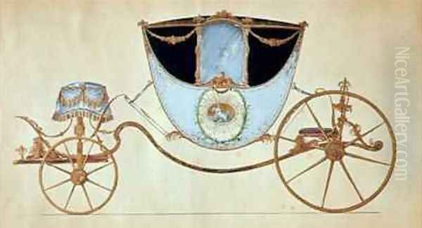 Design for a Dress Coach by Hatchett of Long Acre - view 1