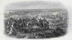 Battle of Aliwal India by Michael Angelo Hayes