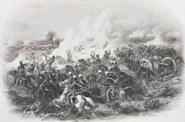 The Battle of Moodkee - view 1