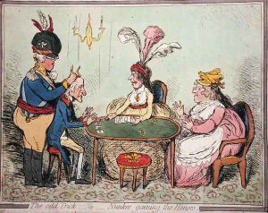 The Odd Trick or Nunkee Gaining the Honours by Thomas Humphrey