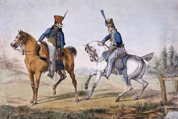 Officers of the 10th and 18th Hussars - view 1