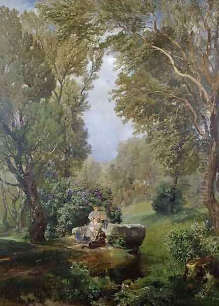 A Woodland Idyll - view 1