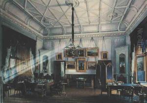 Blue Study of Emperor Alexander II 1818-81 in the Farm Palace