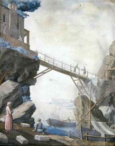 Scagliola Panel by Ferdinand Enrico Hugford