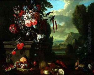 Flowers in a vase