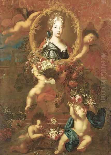 Portrait of Maria Luisa of Savoy - view 1