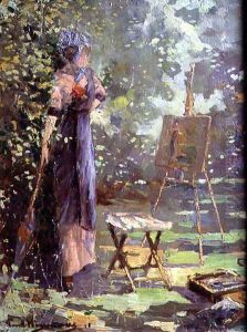 The Artists Model by Paul Huysmans