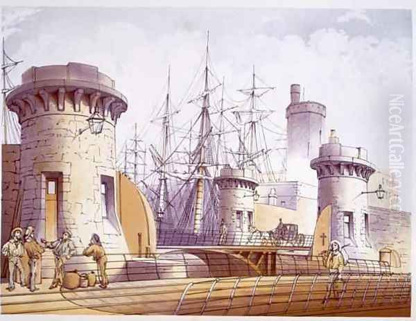 Sailors Dockside from Modern Liverpool Illustrated - view 1