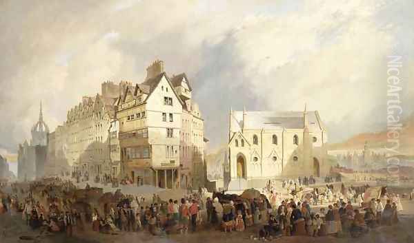 View of the Lawn Market Edinburgh - view 1