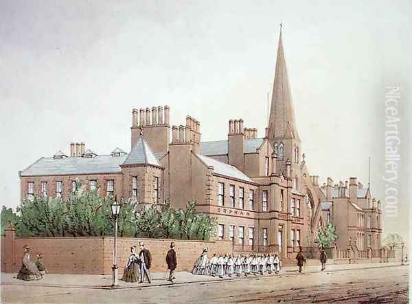 Orphan Boys Asylum from Modern Liverpool Illustrated - view 1