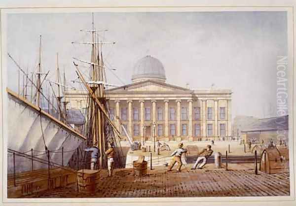 The Customs House and Revenue Building from Modern Liverpool Illustrated - view 1