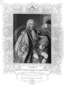Portrait of Thomas Pelham Holles Portrait of Thomas Pelham Holles