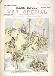 How the Battle of Gras Pan began cover of Illustrated War Special by C. Hentschell