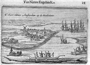 View of New Amsterdam by Joost Hartgers
