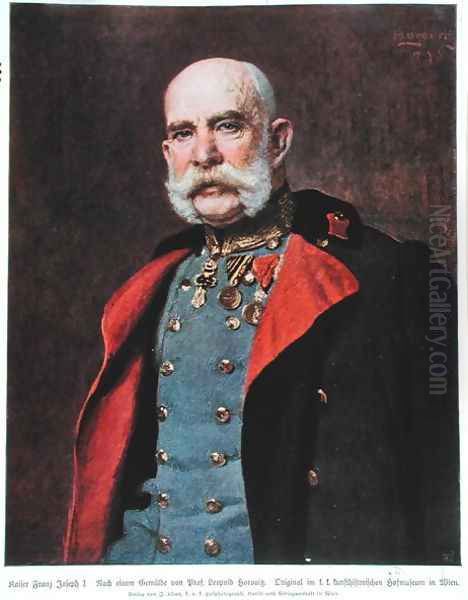 Portrait of Kaiser Franz Joseph I 1830-1916 - view 1