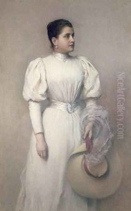 Marie Renard opera singer with the Hof Opera and wife of Kinsky by Leopold Stephan Horovitz