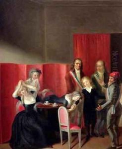 The Dauphin Taken from his Family by Jean-Jacques Hauer