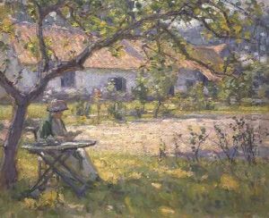 Tea Time by Frank Townhouse Hutchings