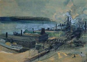 125 Street Ferry by George Overbury Hart