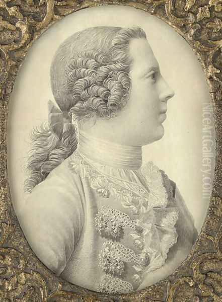 Portrait of Charles Edward Stuart Bonnie Prince Charlie - view 1