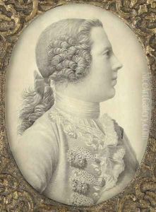 Portrait of Charles Edward Stuart Bonnie Prince Charlie by Giles Hussey