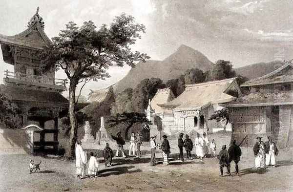 Chief Temple Hakodadi from Narrative of the Expedition of an American Squadron to the China Seas and Japan - view 1